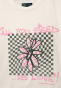 náhled Dívčí tričko z organické bavlny s květinovým potiskem IKKS