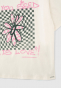 náhled Dívčí tričko z organické bavlny s květinovým potiskem IKKS