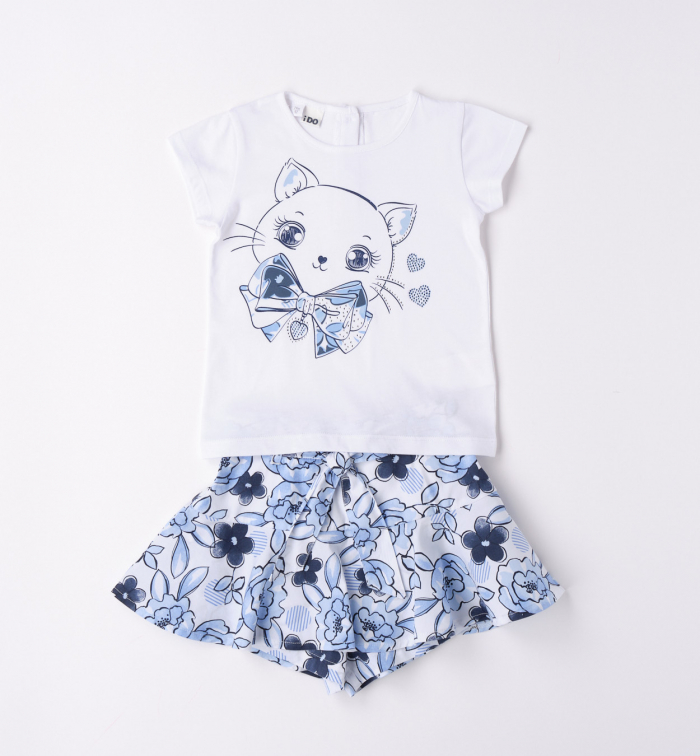 detail Dívčí koťátko outfit - dres IDO