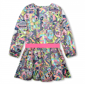Dívčí šaty s celoplošným grafickým potiskem BILLIEBLUSH