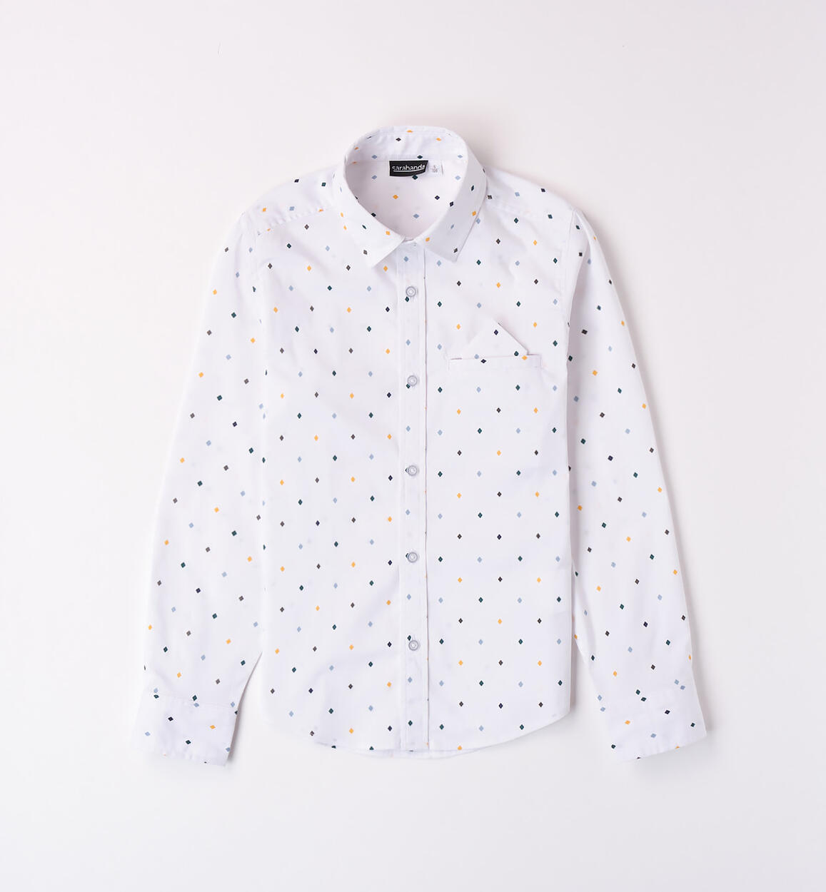 Boys' polka dot shirt