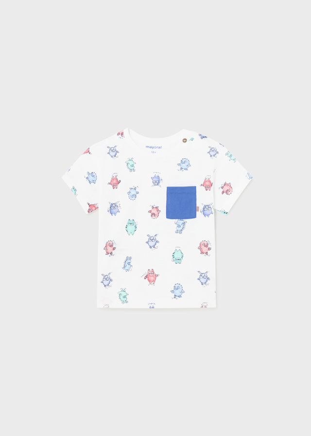 Baby print oversized T-shirt