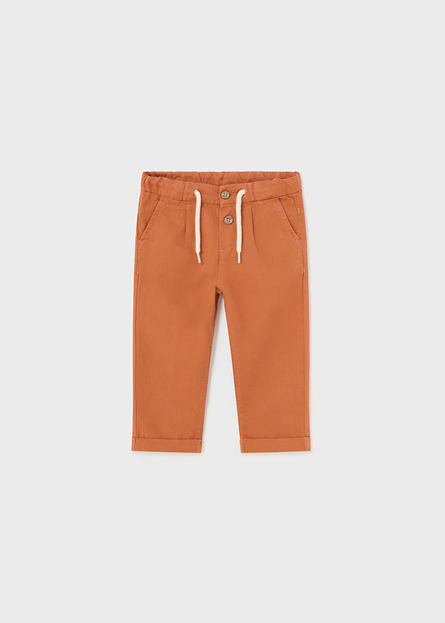 Baby relaxed linen chinos