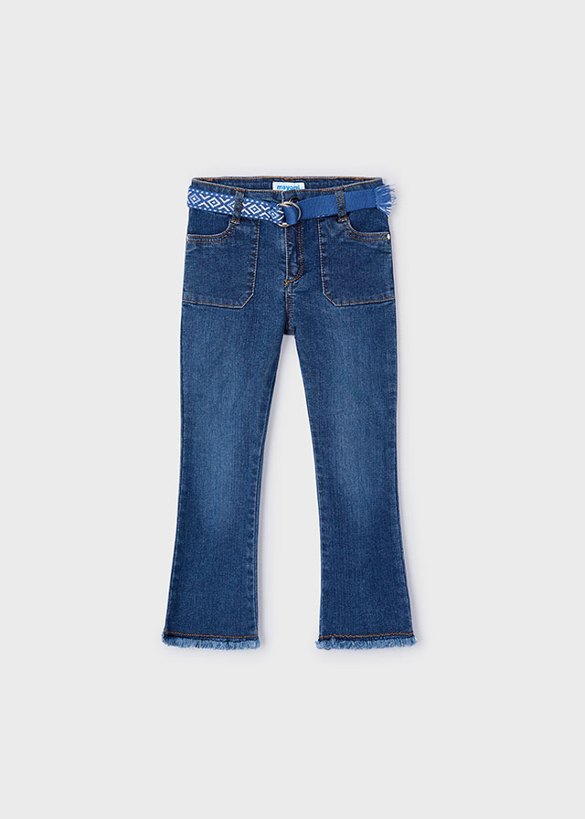 Girls' flared jeans