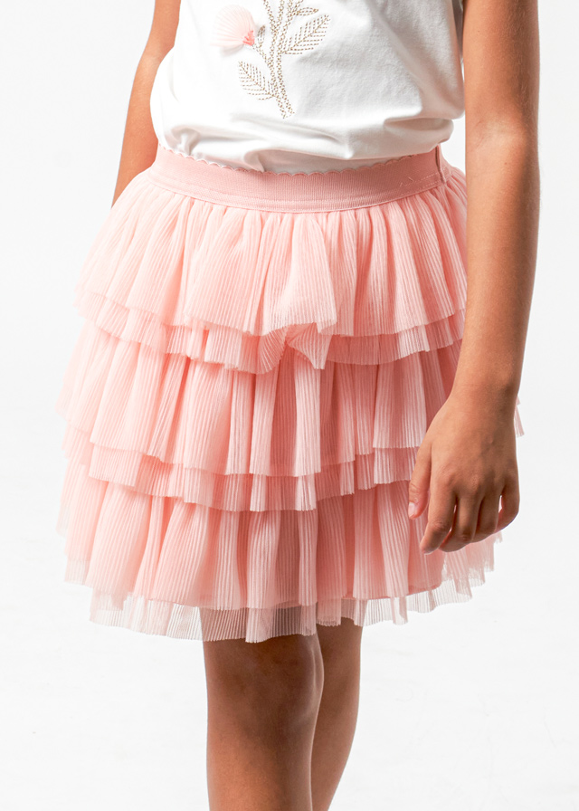 Girls' tulle skirt