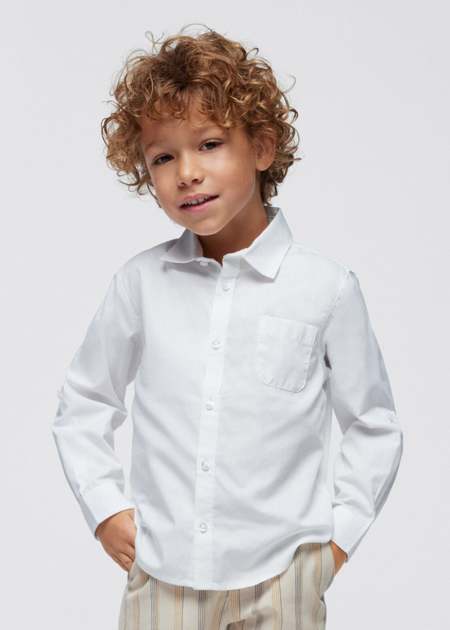 Boys' long sleeved shirt