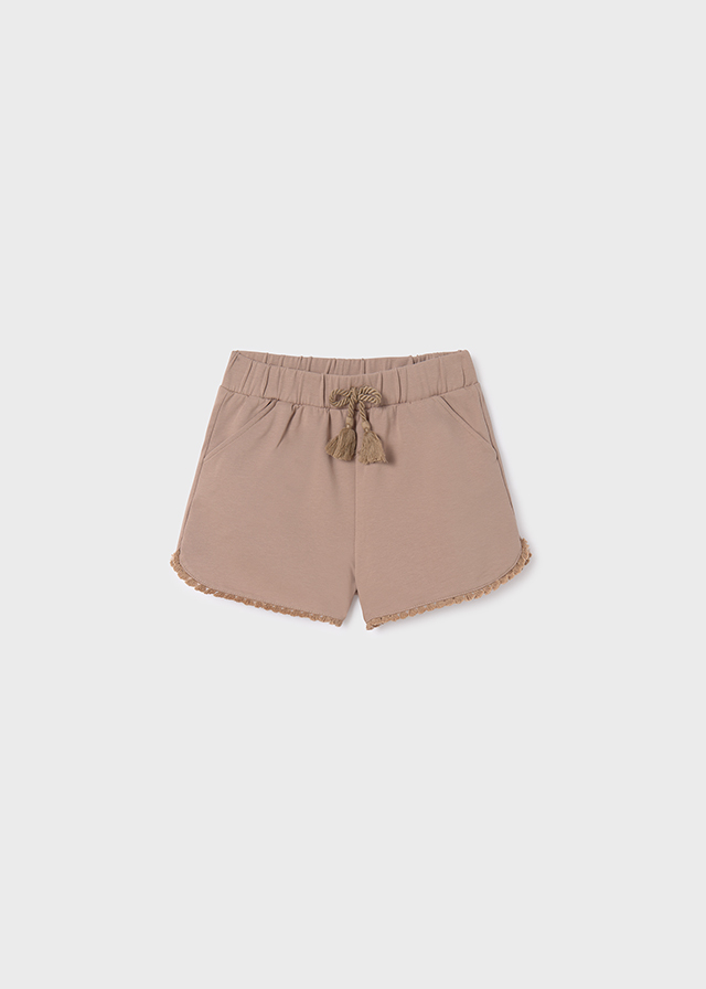 Girls' plush shorts