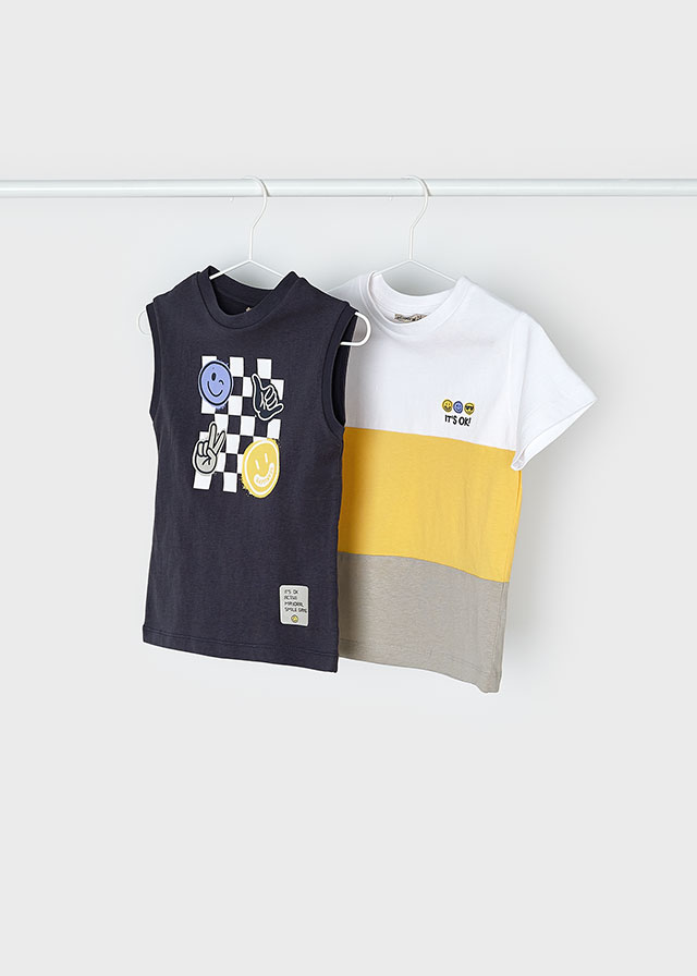 Boys' set of 2 T-shirt