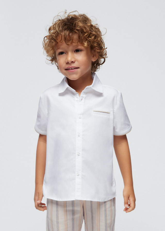 Boys' short-sleeved shirt