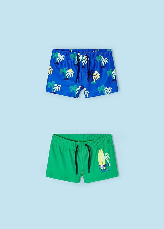 Boys' set of 2 swim shorts