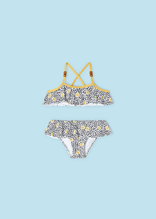 Girls' ruffle bikini