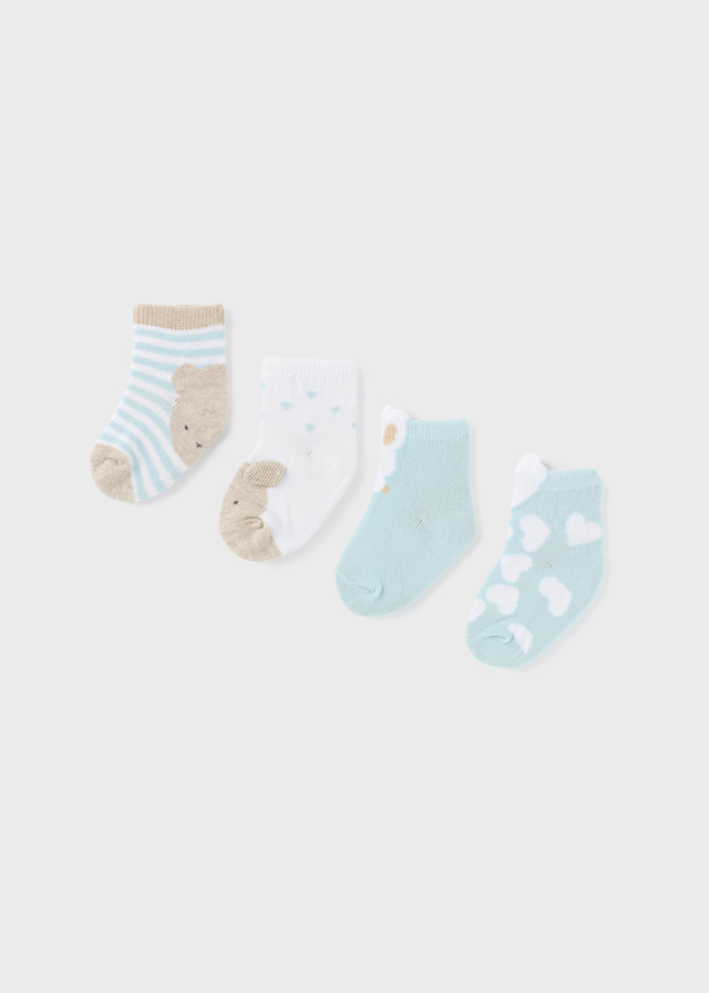 Newborn set of 4 socks