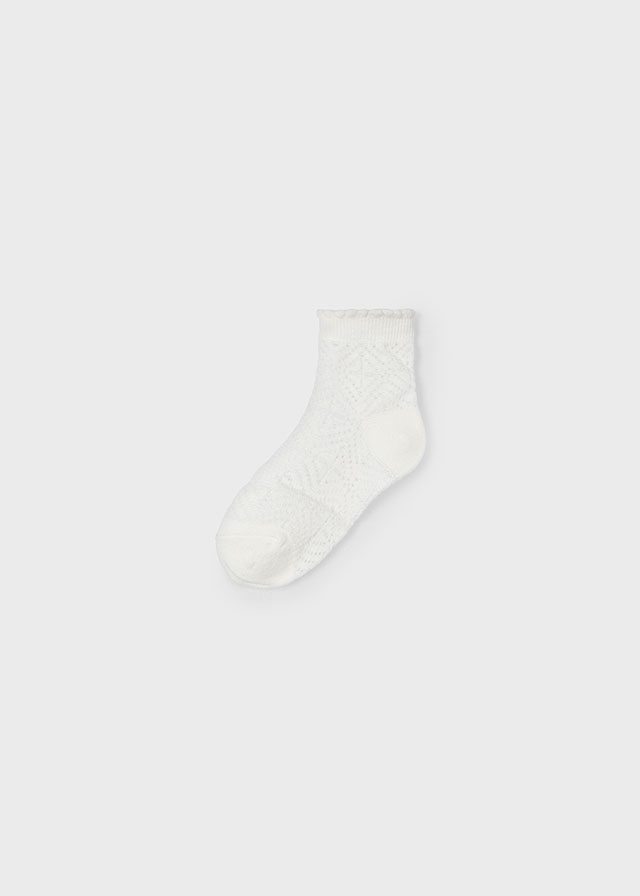 Girls' openwork socks