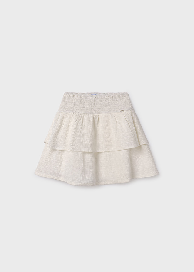 Girls' ruffle skirt