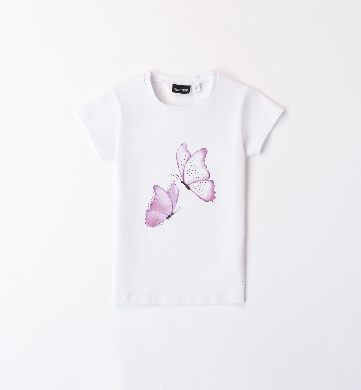 Girls' butterfly T-shirt
